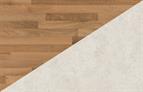 Kronodesign Splashback Porterhouse Walnut/Crema Limestone 4100x640x10mm
