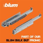 Blum full extension integrated Blumotion S Movento runner 40kg 450mm