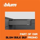 Blum Legrabox with Blumotion M height 450mm orion grey (40kg)