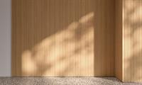 Classic Square Slat Wall Installation