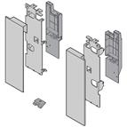 Blum Legrabox &#39;C&#39; height cross gallery inner drawer front fixing bracket stainle