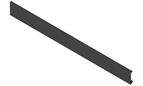 Blum Legrabox front piece for inner drawer front carbon black