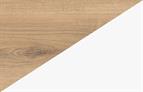 Egger Splashback Light Natural Davenport Oak  - Basic White 4100 x 640 x 8mm