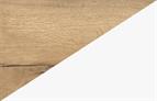 Egger Splashback Natural Halifax Oak - Basic White 4100 x 640 x 8mm