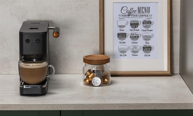 F637 White Chromix 25mm Square Edged