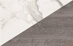 Egger Splashback Crystal Marble - Grey Brown Whiteriver Oak 4100 x 640 x 8mm