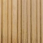 Mini Slat Profile Oak Veneer Clear laquered sample