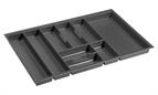 Legrabox grey cutlery insert (500mm deep) w721 x d473mm to fit 800mm