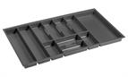 Legrabox grey cutlery insert (500mm deep) w821 x d473mm to fit 900mm