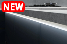 Razor Edge-Lit Recessable Flexible Strip