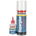 Soudal Mitre Kit - activator 200ml /adhesive 50g clear