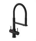 Reginox Aquabezi 4in1 Hot water tap Black, inc tank+filter+ descaling kit