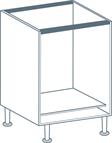 700mm Base EasyCab Kitchen Cabinet in White
