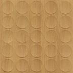Self-adhesive cover cap, Lancaster Oak 14mm (25 per sheet)