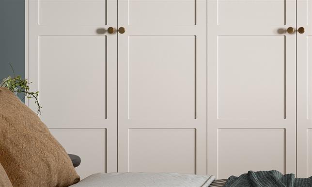 Juno Super Matt Light Grey - Bedroom