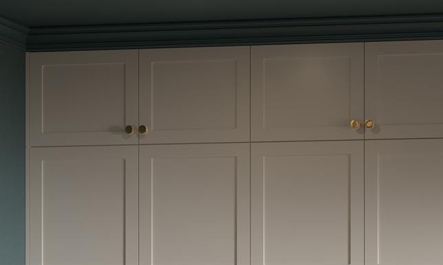Juno Super Matt Angora Grey - Bedroom