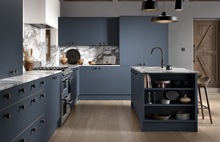 Fresh Serica Matt Indigo Blue