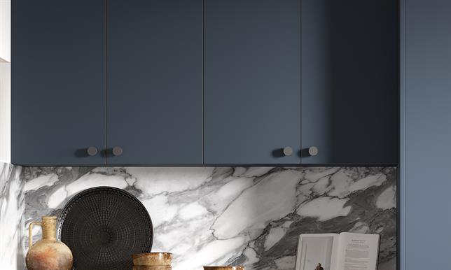 Fresh Serica Matt Indigo Blue