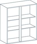 700 x 720mm Wall EasyCab Kitchen Cabinet in White