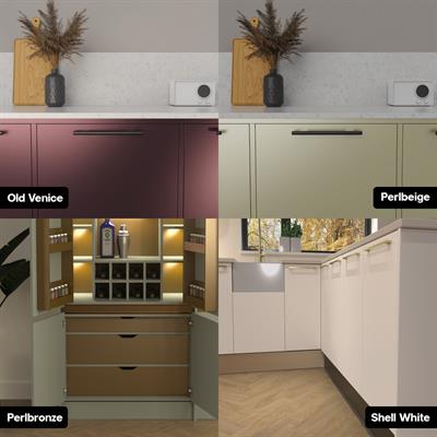 Decorative Panels Fineflex Metallic MDF