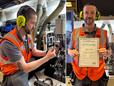 Maintenance Man Ellis Continues His Apprenticeship