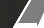 Multi-purpose rail Linear Soft Black 94 x 18mm x 3m