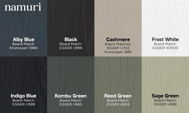 Linear and Namuri Vinyl Multi Purpose Rails