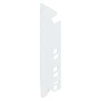 Blum Tandembox &#39;C&#39; Height Rear Fixing Bracket Silk White RH