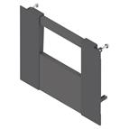 Blum Merivobox E-Height inner drawer front to suit 209 x 300mm Orion Grey