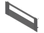 Blum Merivobox E-Height inner drawer front to suit 209 x 800mm Orion Grey