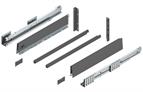 Blum Merivobox E-Height (450mm) Gallery Rail Orion Grey 40kg