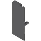Blum Merivobox front fixing brackets for K-Height inner drawer Orion Grey RH