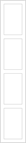 Avanti Juno 18mm Wardrobe Door, Super Matt Angora Grey, 2155 x 396mm