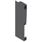 Blum Merivobox front fixing brackets for E-Height inner drawer Orion Grey LH