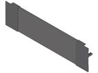 Blum Merivobox M Height inner drawer front to suit 209 x 450mm Orion Grey