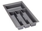 Merivobox Glitter Grey cutlery insert w206 x d422mm to fit 300mm