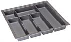 Merivobox Glitter Grey cutlery insert w406 x d422mm to fit 500mm