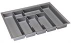 Merivobox Glitter Grey cutlery insert w506 x d422mm to fit 600mm