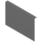 Blum Ambia-Line high fronted steel frame adaptor for MFC back orion grey