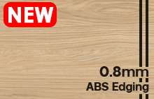 18mm Light Natural Casella Oak Cut and Edged