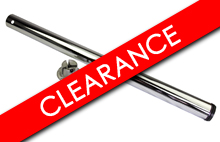 Chrome Table Leg 80mm