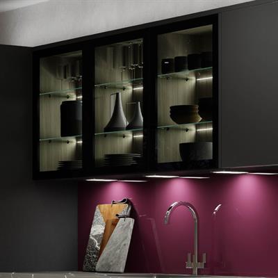 Glow Pro CCT Illuminated Glass Shelf Profile