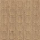 Self-adhesive cover cap, Straw Primavera Oak PV, 14mm (25 per sheet)
