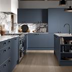 Fresh Serica Matt Indigo Blue