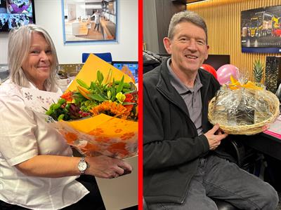 Angela & Peter Bid Farewell to HPP