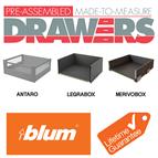 Blum Pre-Assembled Made-to-Measure Drawers