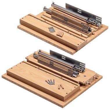 Flat Pack Oak MFC Drawers