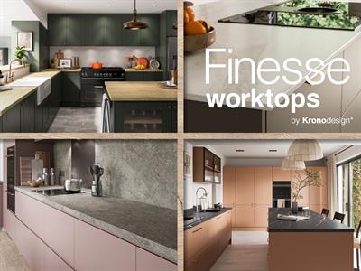 Kronodesign Finesse Worktops Range Now Available