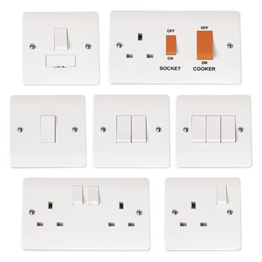 White Switches and Sockets