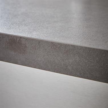 Kronodesign Square Edge Concrete & Metal Worktops
